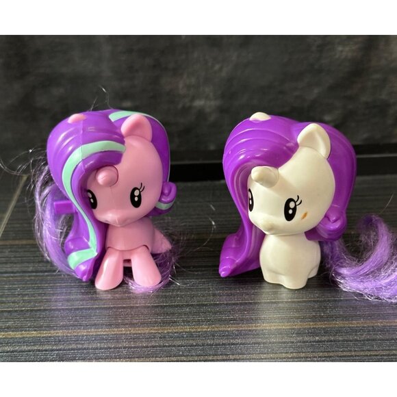 2018 Cutie Mark Crew My Little Pony McDonald's Rarity Princess Twilight Sparkle - Picture 1 of 8